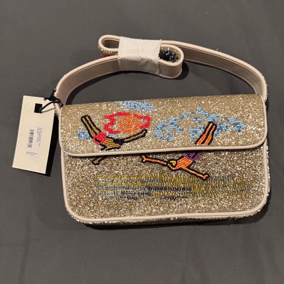 Staud Tommy Beaded Bag - Divers